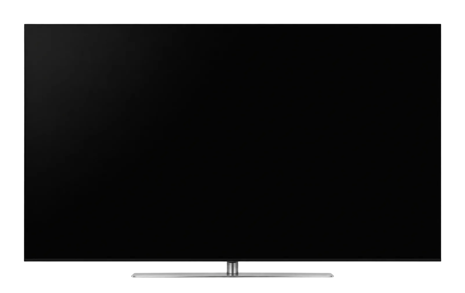 Large-screen television on display at Preetam Singh & Sons